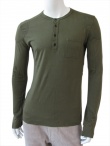 Nicolas & Mark Button-neck T-shirt