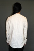 Marc Point Striped shirt with corean neck