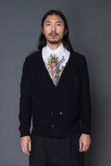 Marc Point double-breasted cardigan